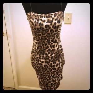 Cheetah print dress